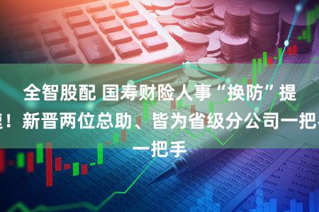全智股配 国寿财险人事“换防”提速！新晋两位总助、皆为省级分公司一把手