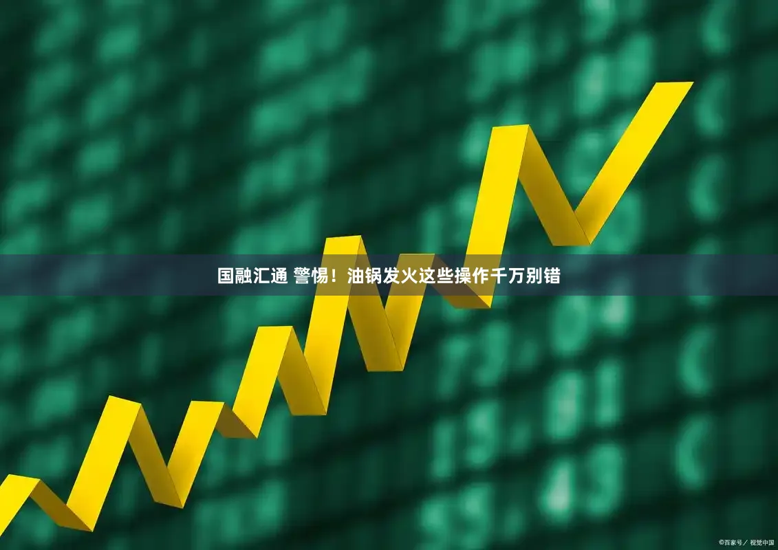 国融汇通 警惕！油锅发火这些操作千万别错