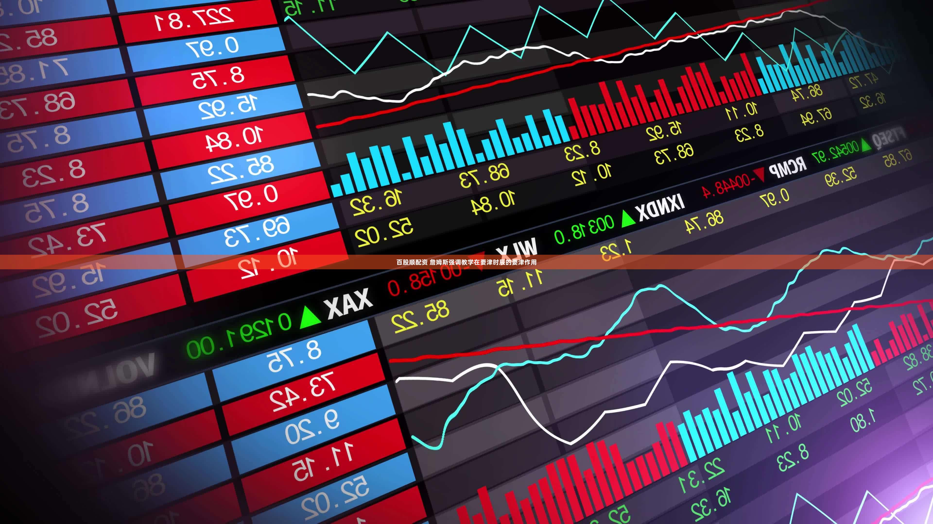 百股顺配资 詹姆斯强调教学在要津时辰的要津作用